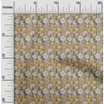 thumbnail image 1 of oneOone Cotton Poplin Twill Light Brown Fabric Sunflower Floral Craft Projects Decor Fabric Printed By The Yard 56 Inch Wide, 1 of 1