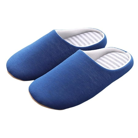 

Men S And Women S Home Slippers For Fall And Winter Warmth And Mute Soft-Soled Slippers For Couples Home Soft Non-Slip Cotton Shoes