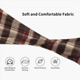 thumbnail image 6 of Motion Adornment Sweatband 15 In Both Men And Women Can Stretch Breathable Soft Perspiration For Hiking Walking Running Exercise Rosybrown Buffalo Plaid Check Tartan Scotland_1, 6 of 8