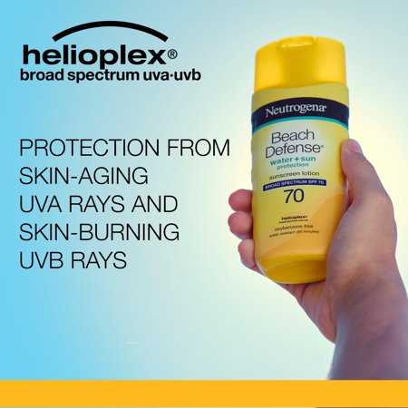 Neutrogena Beach Defense SPF 70 Sunscreen Lotion, Oil-Free, 6.7 oz - Image 5