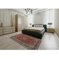 thumbnail image 5 of Ahgly Company Machine Washable Indoor Rectangle Traditional Deep Red Area Rugs, 4' x 6', 5 of 7