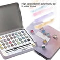 thumbnail image 4 of Metallic Watercolor Set 36 Colors Pearlescent Solid Watercolor Pigment Set, 4 of 4