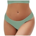 thumbnail image 1 of Xuewenshw Solid Color Split Bikini Bottoms plus Size Swim Cover Pants, 1 of 5