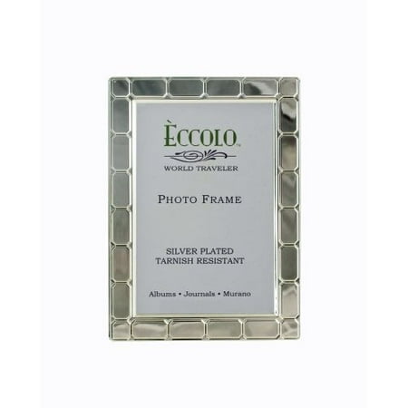 Eccolo Ewt Silverplate Frame, Gatsby 5X7