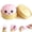 Pink, variant on Mystery box smiley dumpling squishy, TPR tear-resistant slow rise, sensory toy for kids adults prizes.