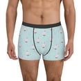 thumbnail image 2 of Goofa Milk Tea Printed Men's Boxer Briefs Underwear, Moisture-Wicking Underwear, Trunk,Soft and Breathable Cotton Underwear-X-Large, 2 of 9