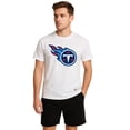 thumbnail image 1 of NFL Playera Aficionado Básica Tennessee Titans Blanco para Hombre, Talla Chica, 1 of 9