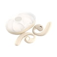 thumbnail image 4 of Auriculares inalámbricos Auriculares manos ligeros Auriculares para deportes de oficina Beige shamjiam Auriculares, 4 of 9