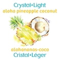 thumbnail image 2 of Mélange De Boisson Crystal Léger Alohananas-Coco, Bouteille, 2 of 15