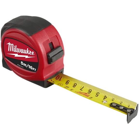 Milwaukee 48227717 5m/16ft Pro Compact Tape Measure S5-16/25