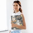 thumbnail image 6 of FORMRS 3 Ring Binder 1.5 inch with Pockets Set of 2 Clip Board 200 Sheets Capacity, Cute Ghosts, 6 of 8