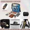 thumbnail image 6 of HELLHERO Dolphins Sling Bag Satchel Bag, Waterproof Lightweight Purse Satchel Durable for Daily Travel Use, 6 of 7