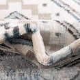 thumbnail image 4 of Rugs.com Charlotte Collection Rug – 7' x 10' Light Blue Low-Pile Rug Perfect For Living Rooms, Large Dining Rooms, Open Floorplans, 4 of 5