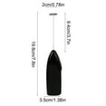 thumbnail image 3 of Yooshoverk Electrics Coffee Mixers Milk Frother Handheld Egg Beater Milk Frothing Wand Electrics Stir Stick Kitchen Gadget Black Free Size, 3 of 6