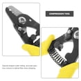 thumbnail image 7 of NICEXMAS Three Port Fiber Optic Stripping Pliers Wire Stripping Tools Yellow 1Set, 7 of 7