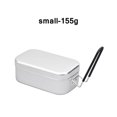 thumbnail image 1 of Mini Foldable Aluminum Alloy Stainless Steel Picnic Box Dinner Pail Lunch-Box Breakfast Storage Dinnerware Food Container School Office, 1 of 10