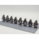 thumbnail image 2 of 8 Figuras de Guerreros Medievales Minifiguras Bloques de Construcción, Set de Acción Coleccionable Enano, Kit de Decoración de Pasteles para Niños y Adultos, 2 of 10