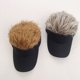 thumbnail image 2 of Gorra de peluca, tendencia de moda, gorra para hombres y mujeres, estilo coreano, personalidad, divertida, hermosa, sombrero de copa vacío, 2 of 6