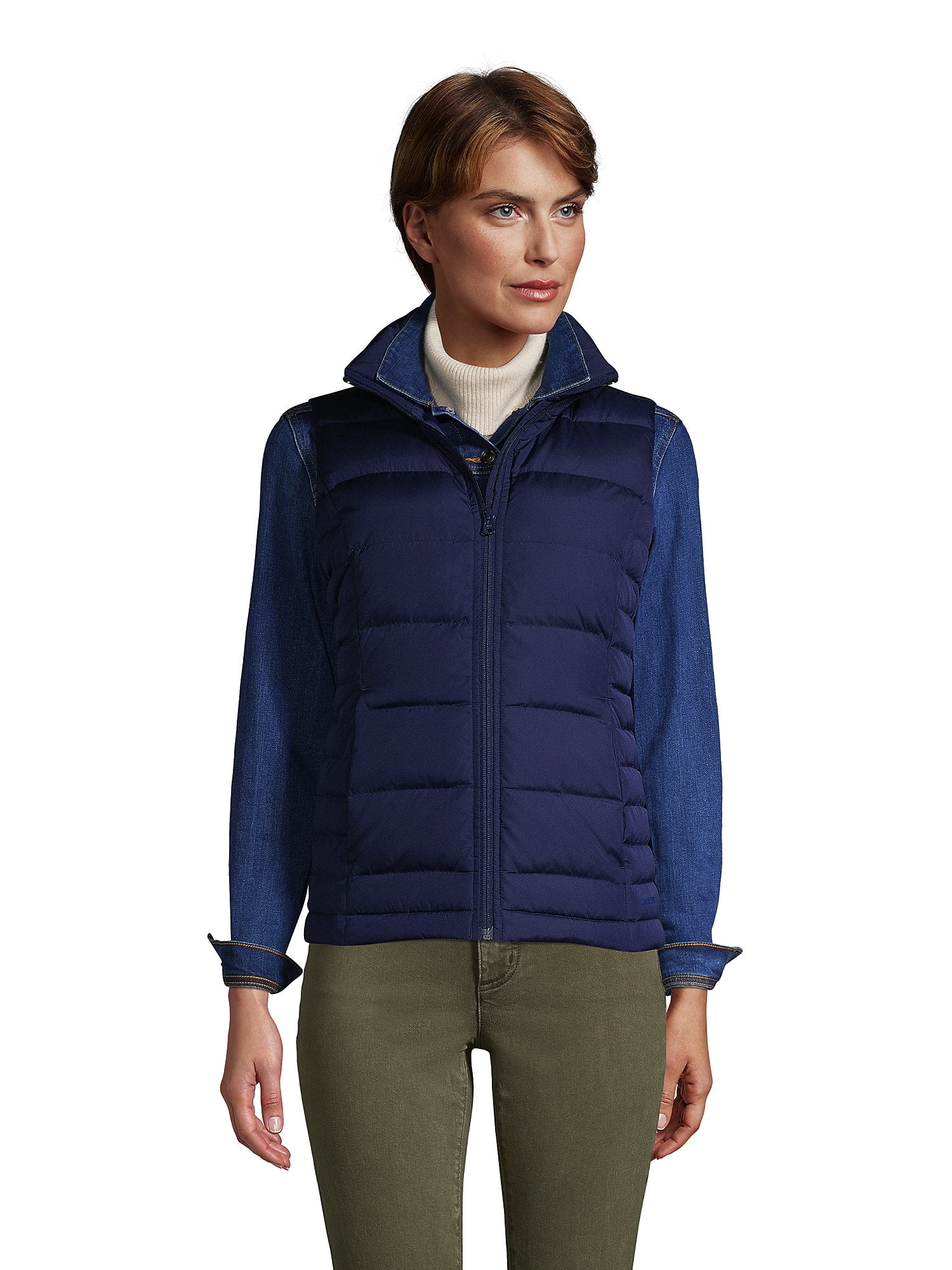 Lands' End Women's Tall Down Puffer Vest