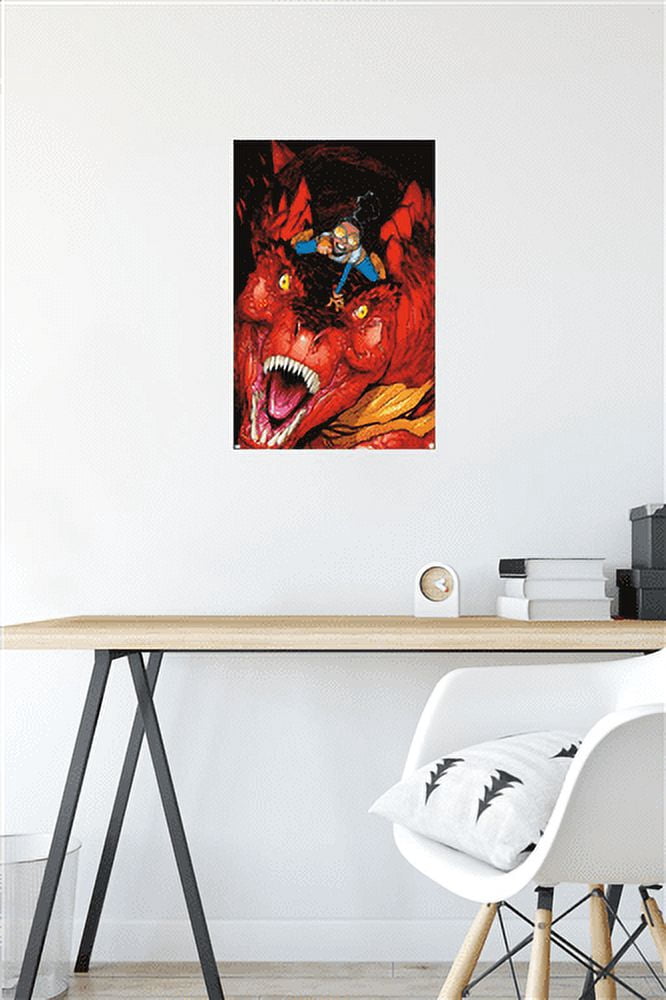 Marvel Moon Girl & Devil Dinosaur - Attack Wall Poster, 14.725" x 22.375"