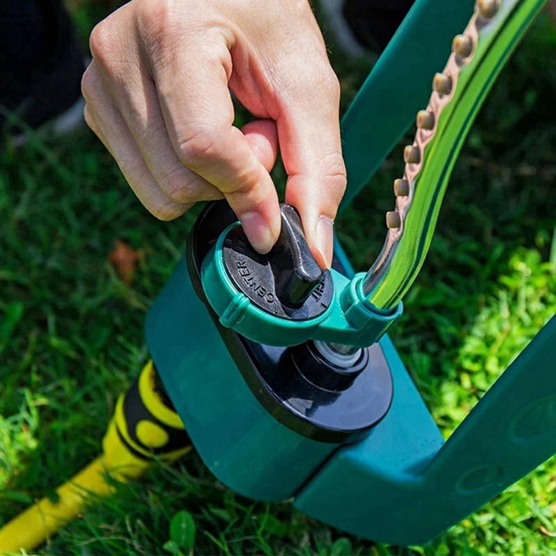 3X Garden Sprinklers Automatic Watering Grass Swing Nozzle Lawn Sprinkler Garden Lawn Forestry Irrigation Watering Tool