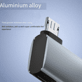 thumbnail image 4 of 4K OTG Cable Adapter Power Supplied Micro-USB to USB with Angle Design. Suitable for Tablet, TV(Right), 4 of 5