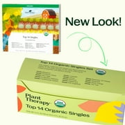 Plant Therapy Top 14 Organic Singles Set 100% Pure, Undiluted, Natural Aromatherapy 10 mL (1/3 oz) each