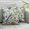 thumbnail image 3 of HOMICOZI  Bird in Teal Blue Green Throw Pillow Covers Home Decor Sofa Rustic for Living Room Bedroom Bed Cushion Outdoor, 3 of 5
