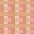 thumbnail image 1 of Ahgly Company Indoor Square Patterned Construction Cone Orange Area Rugs, 8' Square, 1 of 1