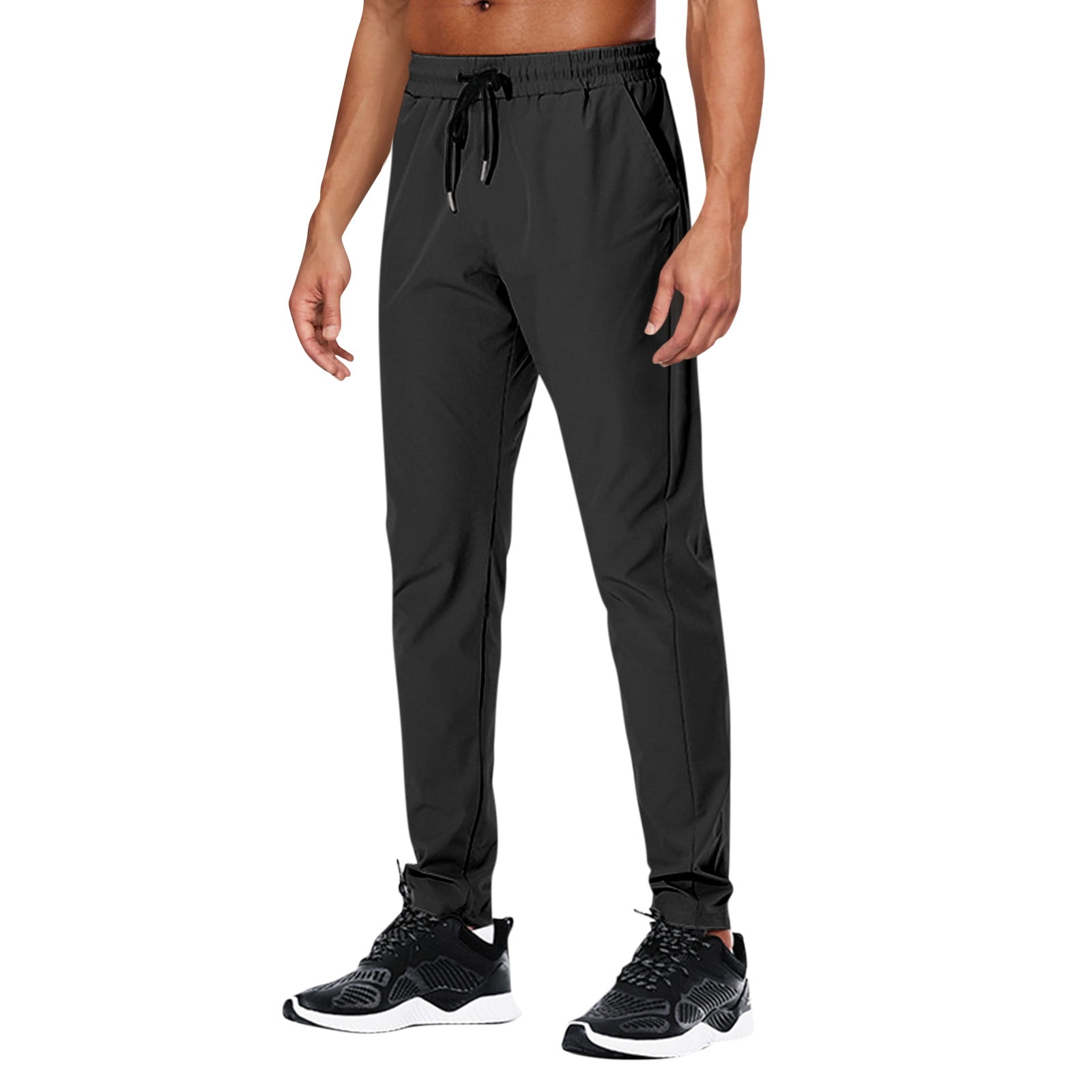 LISTHA Men's Casual Pants Ice Silk Quick Dry Trousers Solid LISTHA Men's Casual Pants Ice Silk Quick Dry Trousers Solid