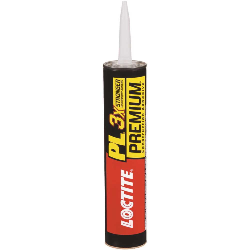Loctite Pl Premium Construction Adhesive Max, pack of 1, gray 28 fl oz cartridge
