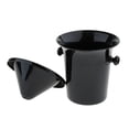 thumbnail image 1 of Cubo de Champán Sunnimix para Fiesta 3 Cuartos Cuchara Spittoon para vinos Negro, 1 of 8