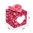 thumbnail image 3 of 12pcs Valentine's Day Cupcake Boxes with Clear Window Love Theme for Cookies And Candies, 3 of 8