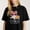 Black-4, variant on Wife Mom Boss Queen Printing T Shirt Womens Tee