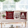 thumbnail image 5 of 4 Pieces Christmas Pillowcase, Christmas Pillowcase, Merry Christmas Pillowcase, Home Decor Linen Throw Pillow, Christmas Pillowcases, Christmas Decor, 5 of 5