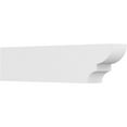 thumbnail image 1 of Ekena Millwork RFTP06X10X42RID 10 x 6 x 42 in. Standard Ridgewood Architectural Grade PVC Rafter Tail, 1 of 1
