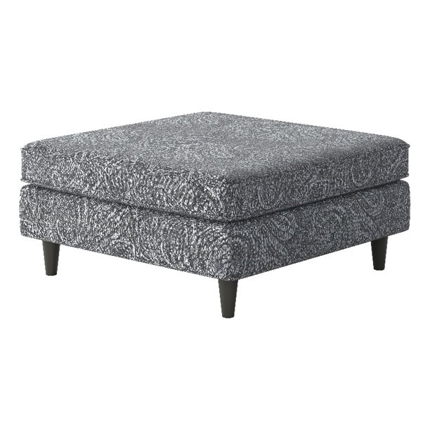 Southern Home Furnishings Bono Cobalt 38" Square Fabric Cocktail