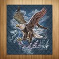 thumbnail image 2 of America Eagle Fly Con Espíritu de Lobo Manta y Colcha LT10, 2 of 2