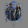thumbnail image 2 of Boy's Marvel Eternals Phastos and Ajak Duo  Performance Graphic Tee Charcoal Heather Medium, 2 of 4