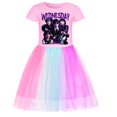 thumbnail image 2 of 2023 verano niñas camiseta vestido familia tutú vestido Halloween princesa disfraz niños cumpleaños fiesta vestidos zhangmenya LED, 2 of 2