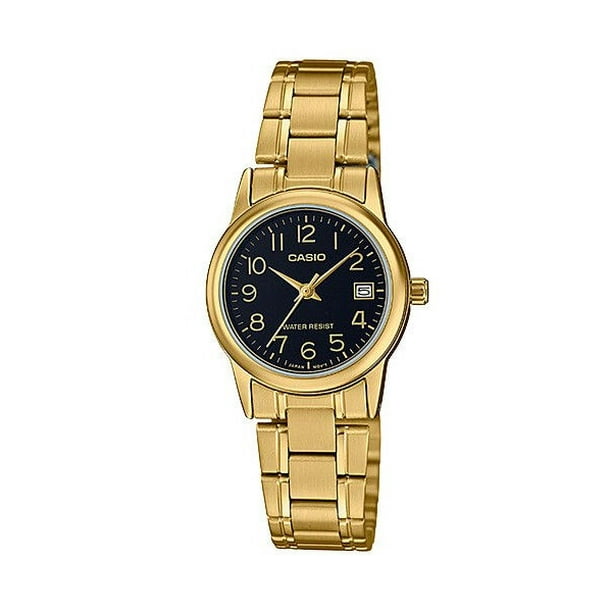 casio watch black face