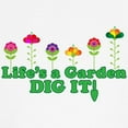 thumbnail image 3 of CafePress - Life's A Garden Dig It Baseball Jersey - Cotton Baseball Jersey, 3/4 Raglan Sleeve Shirt, 3 of 4