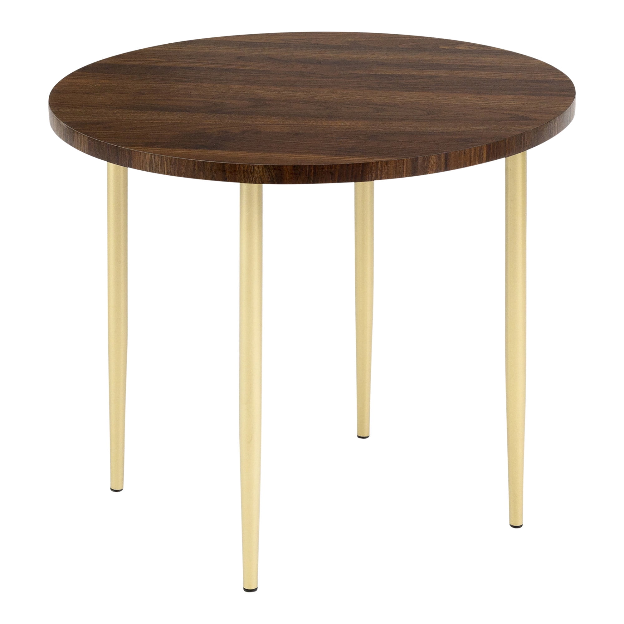 Desert Fields Camelia 3-Piece Nesting Coffee Table Set, Dark Walnut