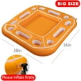thumbnail image 2 of FANNGYX Green Floating Card Game Table, Inflatable Pool Party Tray Float with Drink & Snack Holder, Waterproof Playing Cards for Summer Parties LG618-397, 2 of 6