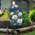 thumbnail image 3 of White Magnolia Garden Flag Double Sided 12 x 18/28 x 40 Inch Yard Flag Home Outdoor Yard Patio Lawn Decor, 3 of 6