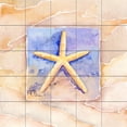 thumbnail image 1 of Tile Mural Bathroom Backsplash - Summer Starfish - by Paul Brent, 1 of 1