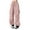Pink, variant on YujiCraft Women's Lace-Up Elastic Waist Solid Color Casual Trousers, Slim Fit Ankle Pants with Belt Loops,L