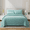 Green, variant on 4 Pcs Twin XL 16" Deep Pocket Microfiber Fitted Sheet Breathable Wrinkle