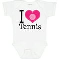 thumbnail image 3 of Inktastic Tennis Player I Love Tennis Girls Baby Bodysuit, 3 of 5