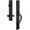 Bronze, variant on Grandeur 847581 Carre Solid Brass Rose Right Handed Keyed Entry Single Cylinder "S" Grip
